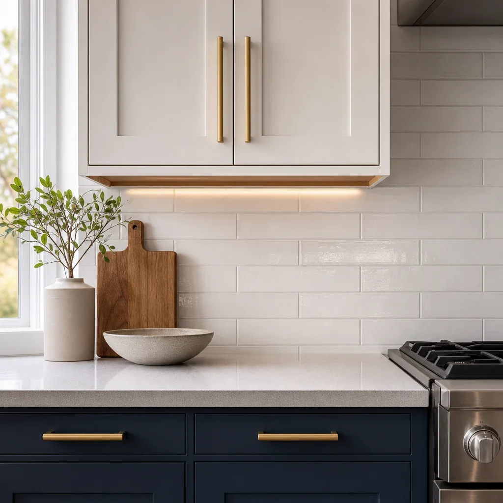 Budget-conscious kitchen details that still feel high-end.