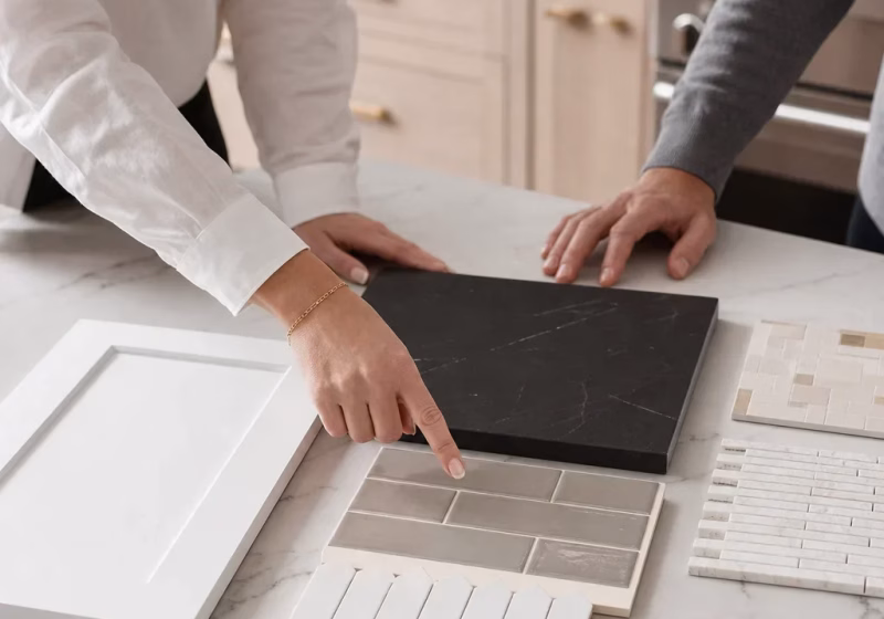 choose backsplash samples white cabinets black countertops 684