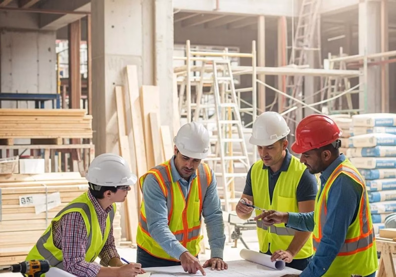 construction team collaborating on design build project in new jersey 9204750c 70cc 406c 90ee e1373c22c9d0