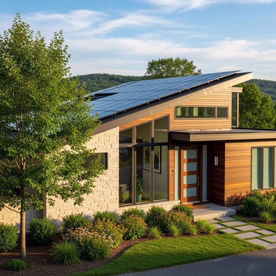 modern energy efficient home in new jersey with solar panels and high performance windows 0450f55d 34f4 41b7 b4ba ed6f5f36c7b8