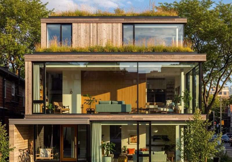 modern toronto home featuring innovative sustainable design elements and urban greenery 80f4026f df6e 4893 af46 a368896b65e3