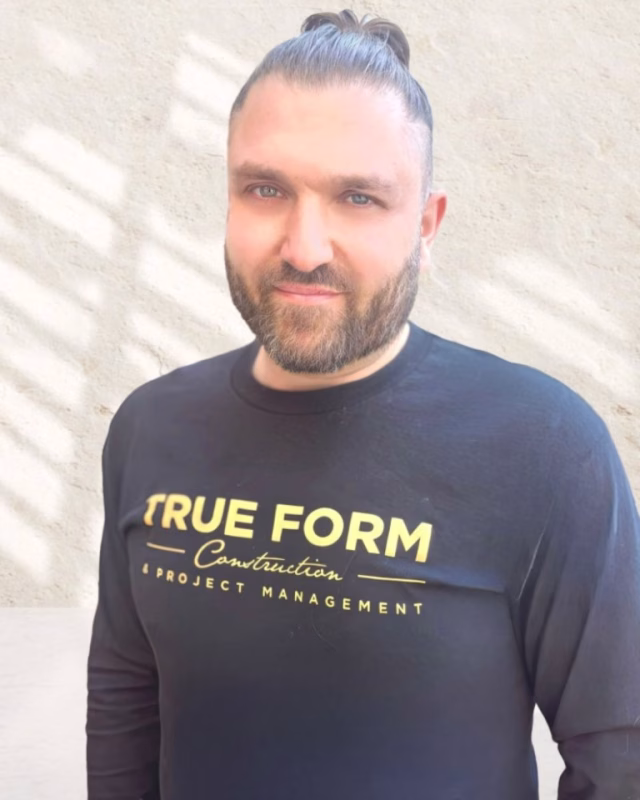 Eric, owner of True Form Construction
