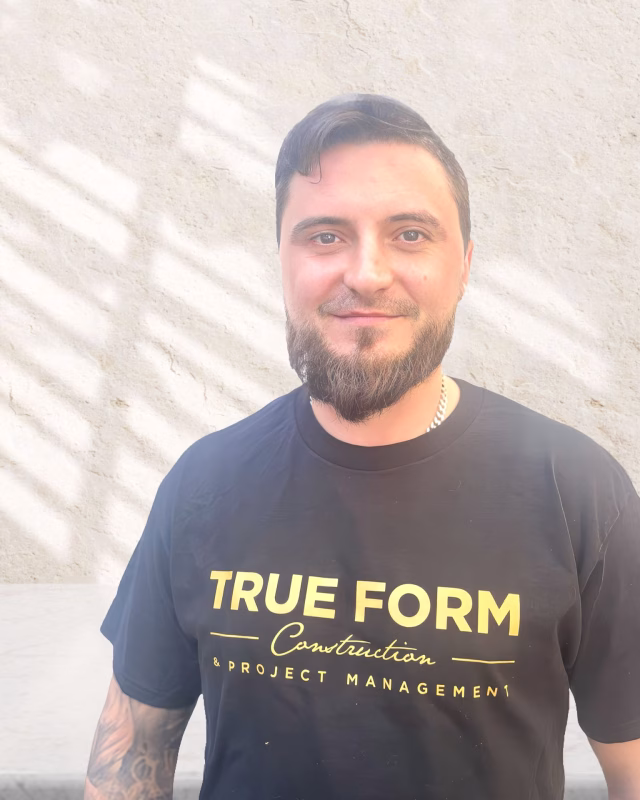 Sergio, foreman at True Form Construction