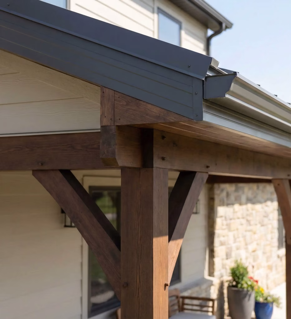Front porch built by True Form Construction