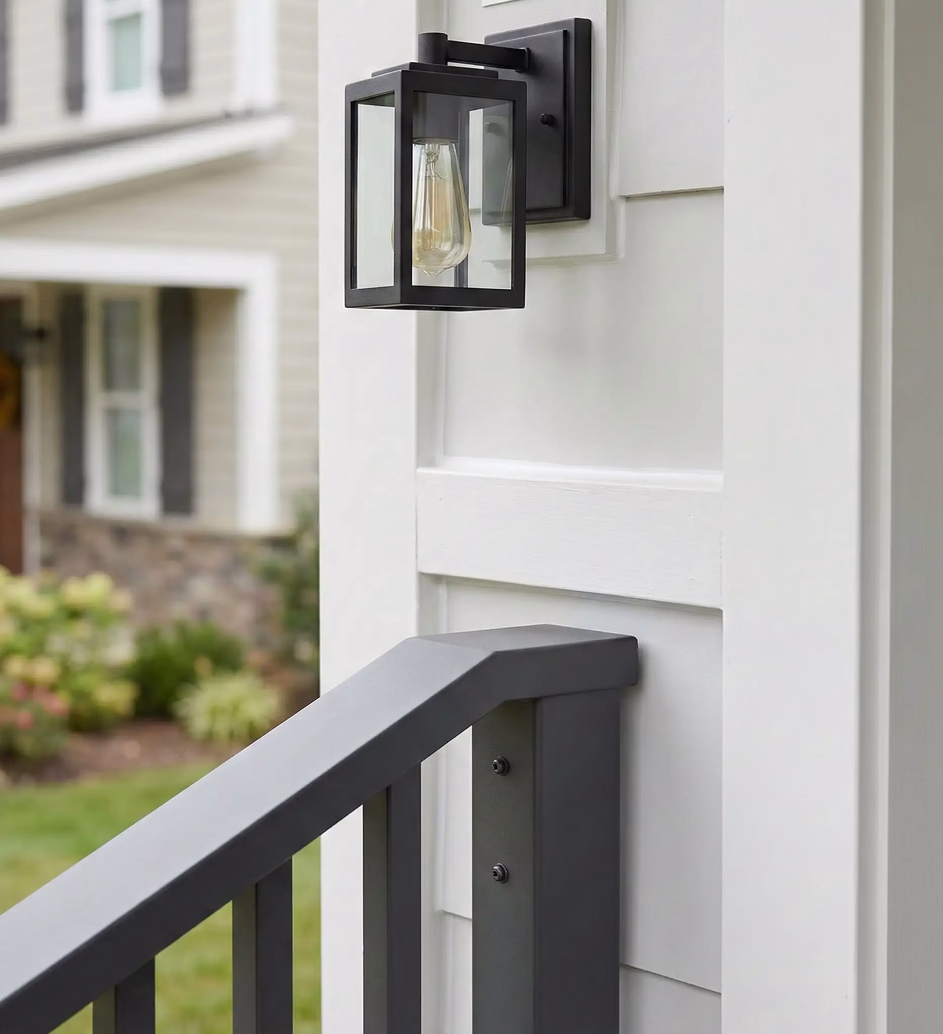 Front porch built by True Form Construction