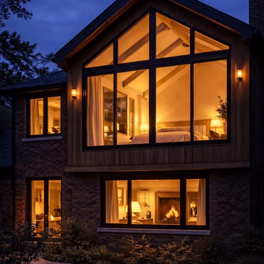 Bedroom built as part of a Toronto home addition