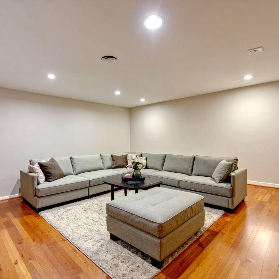 Interior finished to a fixed-price contract