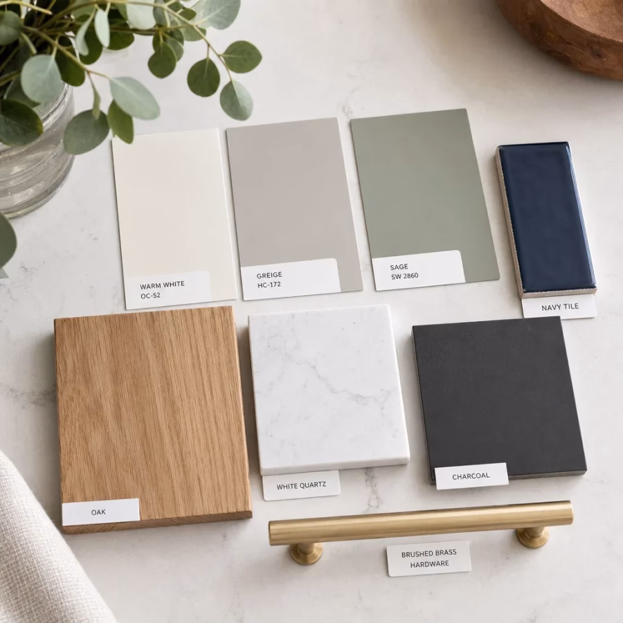 small kitchen color scheme mood board 1922
